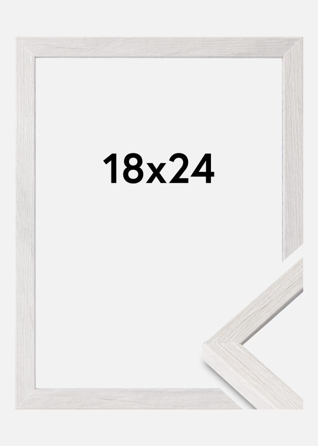 Ramme Ares Akrylglas White Oak 18x24 cm