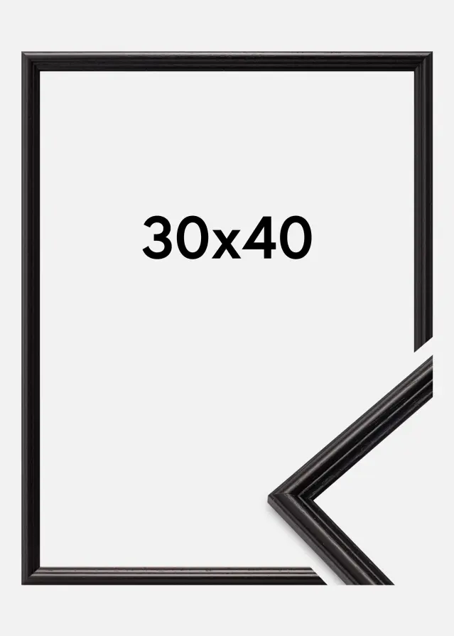 Ramme Horndal Akrylglas Sort 30x40 cm