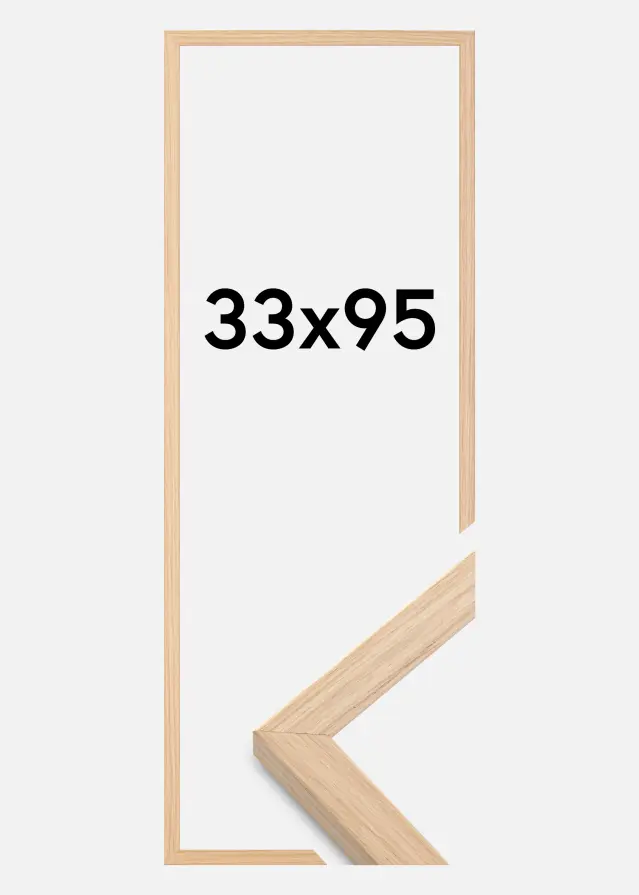 Ramme Grimsåker Eg 33x95 cm