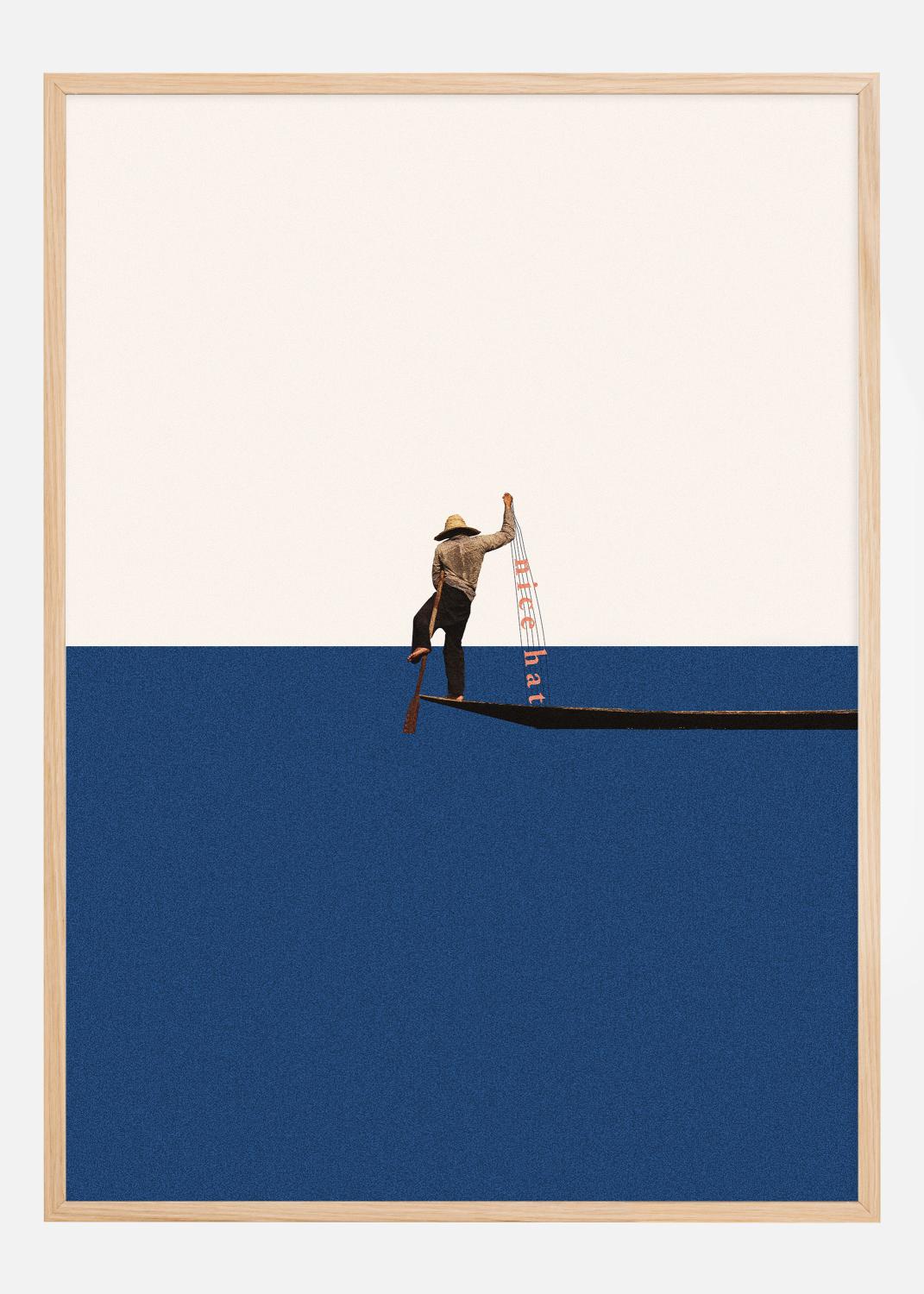 Product Image for Fishing for compliments Plakat (70x100 cm)