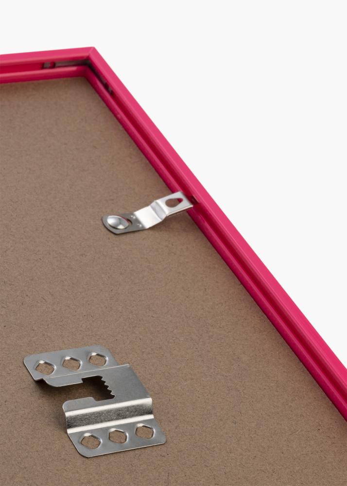 Ramme New Lifestyle Hot Pink 30x40 cm - Passepartout Sort 8x12 inches