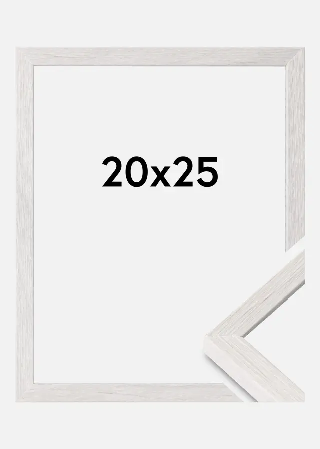 Ramme Ares Akrylglas White Oak 20x25 cm
