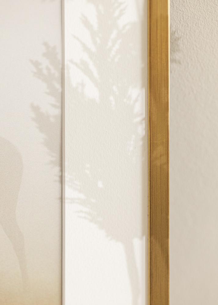 Ramme Edsbyn Akrylglas Guld 24x24 cm