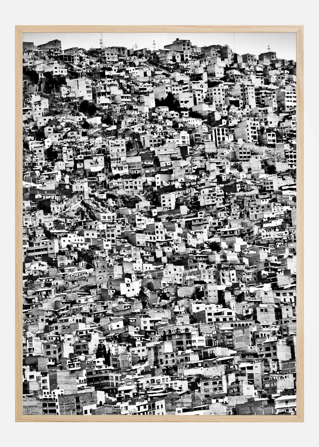 Product Image for Favela Village in El Alto La Paz Bolivia Plakat (21x29.7 cm (A4))