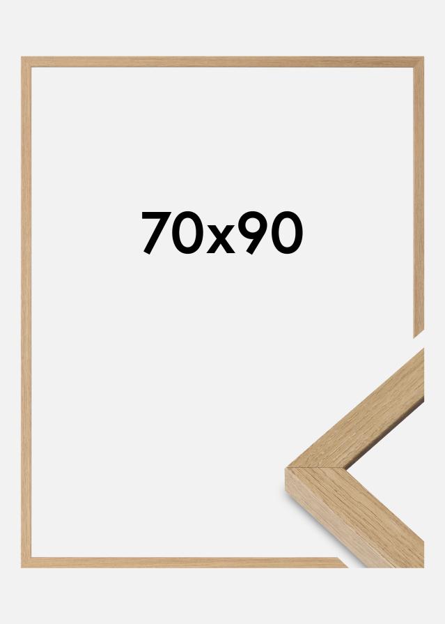 Ramme Hermes Akrylglas Natural Oak 70x90 cm