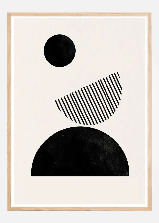 Flow Shapes No11 Plakat