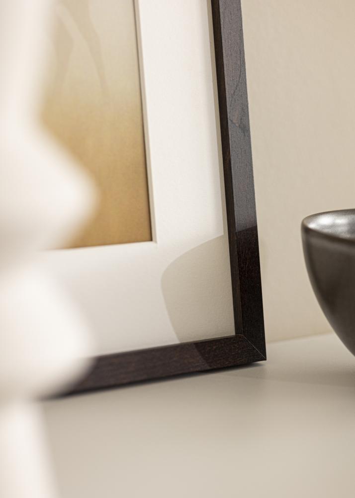 Ramme Trendy Akrylglas Valnød 35x70 cm