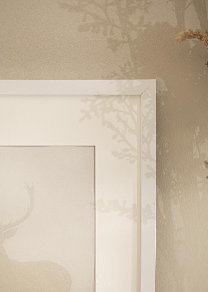 Ramme Trendy Akrylglas Hvid 40x60 cm