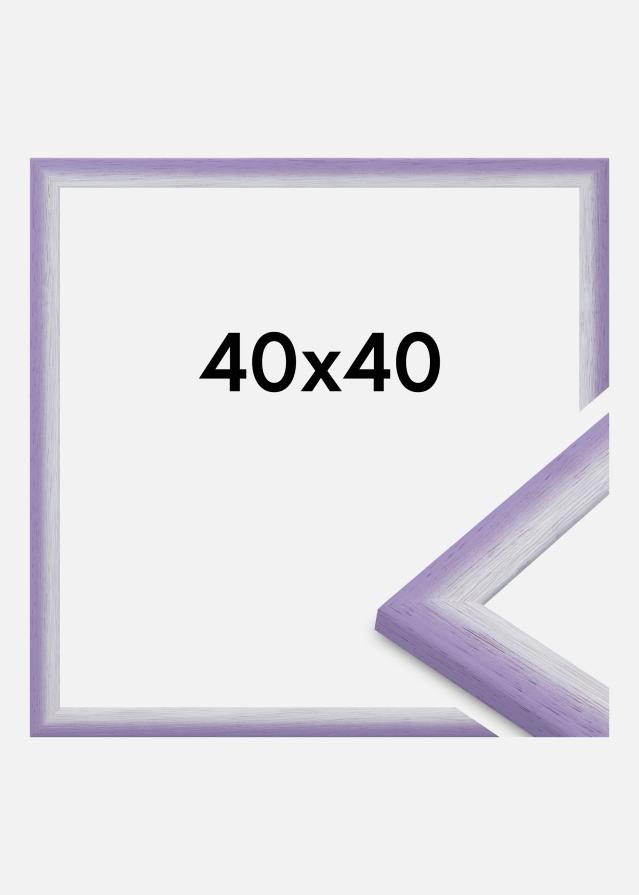 Ramme Cornwall Akrylglas Lyslilla 40x40 cm