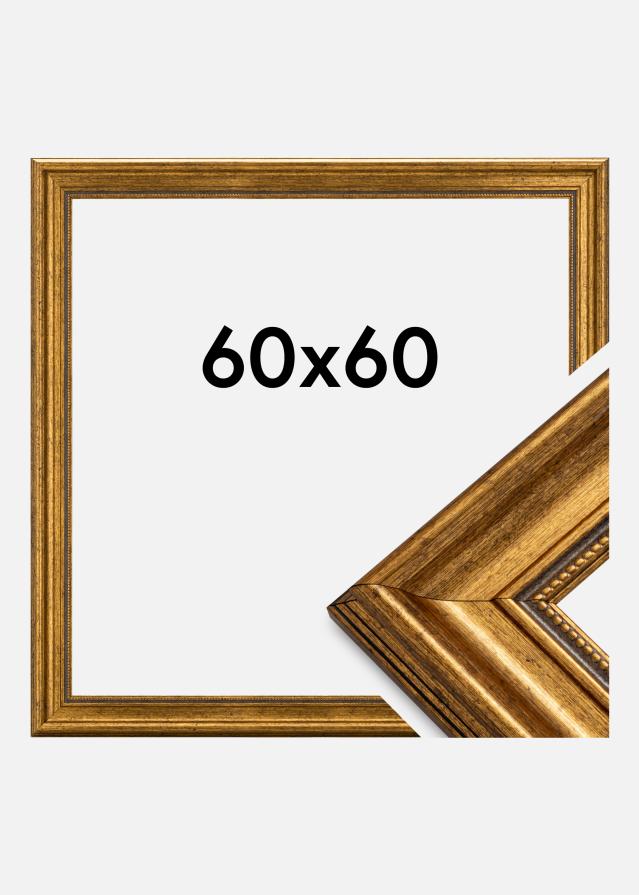 Ramme Rokoko Akrylglas Guld 60x60 cm