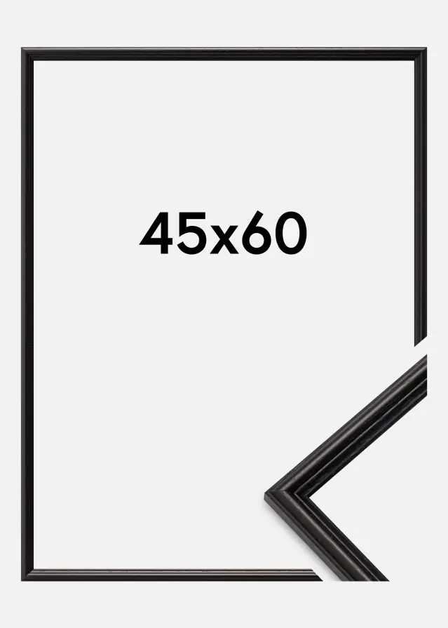 Ramme Horndal Akrylglas Sort 45x60 cm