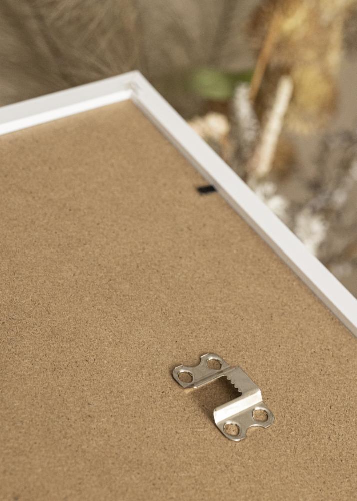 Ramme Trendy Hvid 24x30 cm - Passepartout Hvid 7x9 inches
