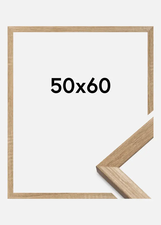 Ramme Fiorito Lys Eg 50x60 cm