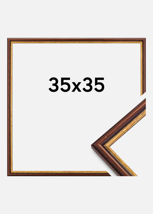 Ramme Horndal Akrylglas Brun 35x35 cm