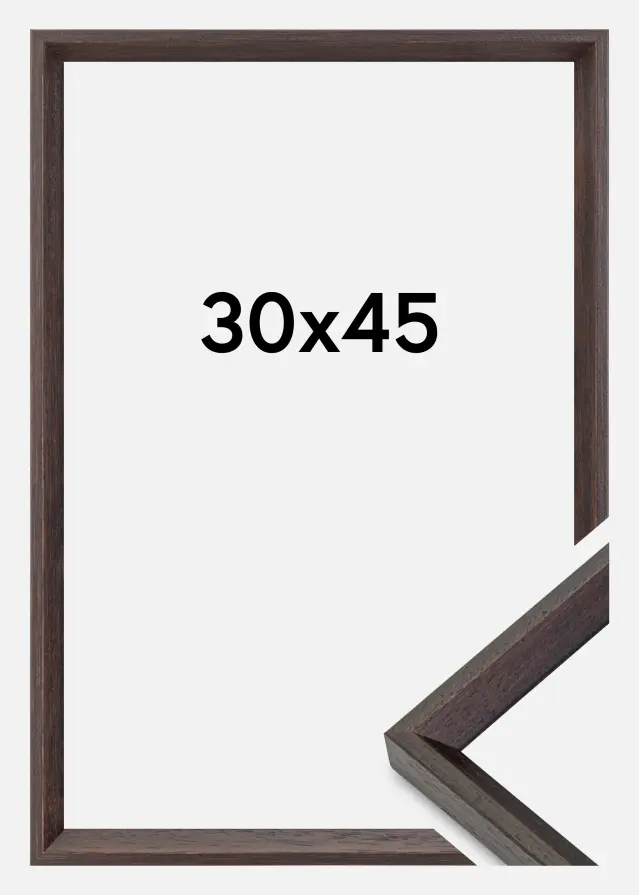 Ramme Globe Akrylglas Espresso 30x45 cm
