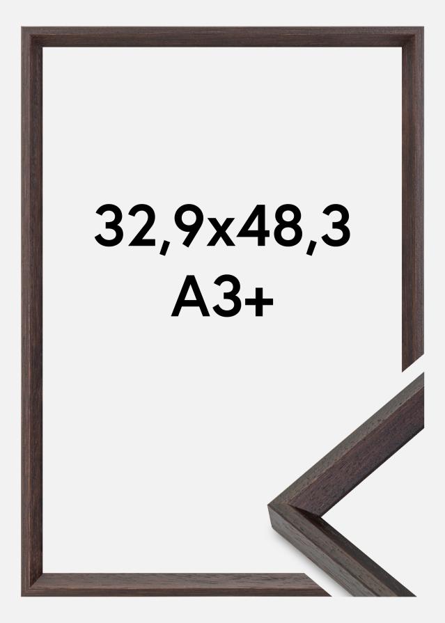 Ramme Globe Akrylglas Espresso 32,9x48,3 cm (A3+)