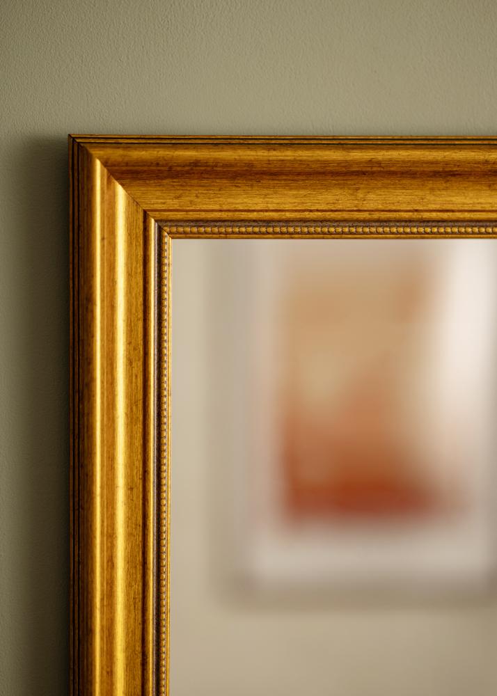 Spejl Rokoko Guld 80x80 cm