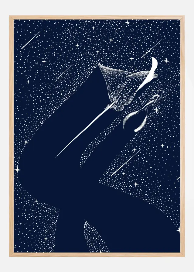 Star Collector and Diver Plakat