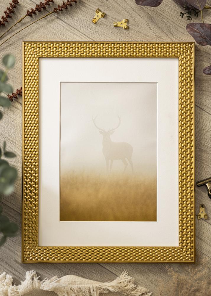 Ramme Grace Akrylglas Guld 15x20 cm