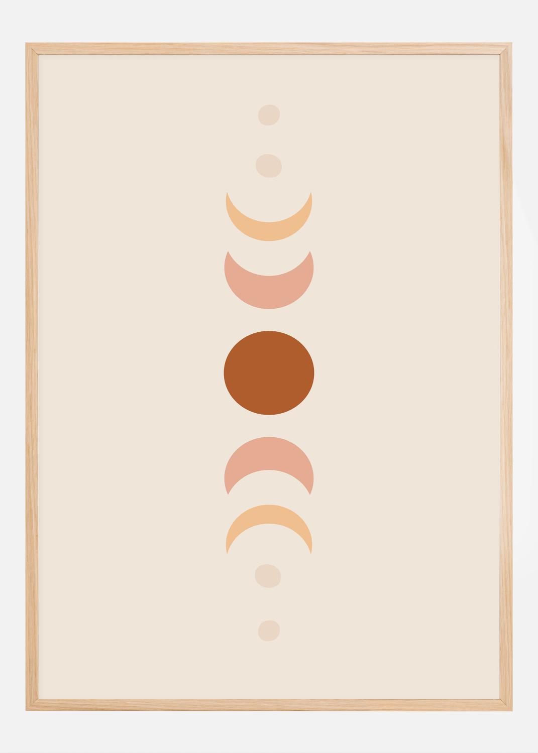 Product Image for Moonphase No1 Plakat (21x29.7 cm (A4))