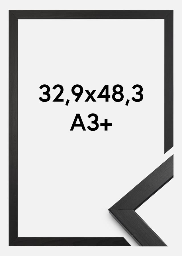 Ramme Stilren Akrylglas Sort 32,9x48,3 cm (A3+)