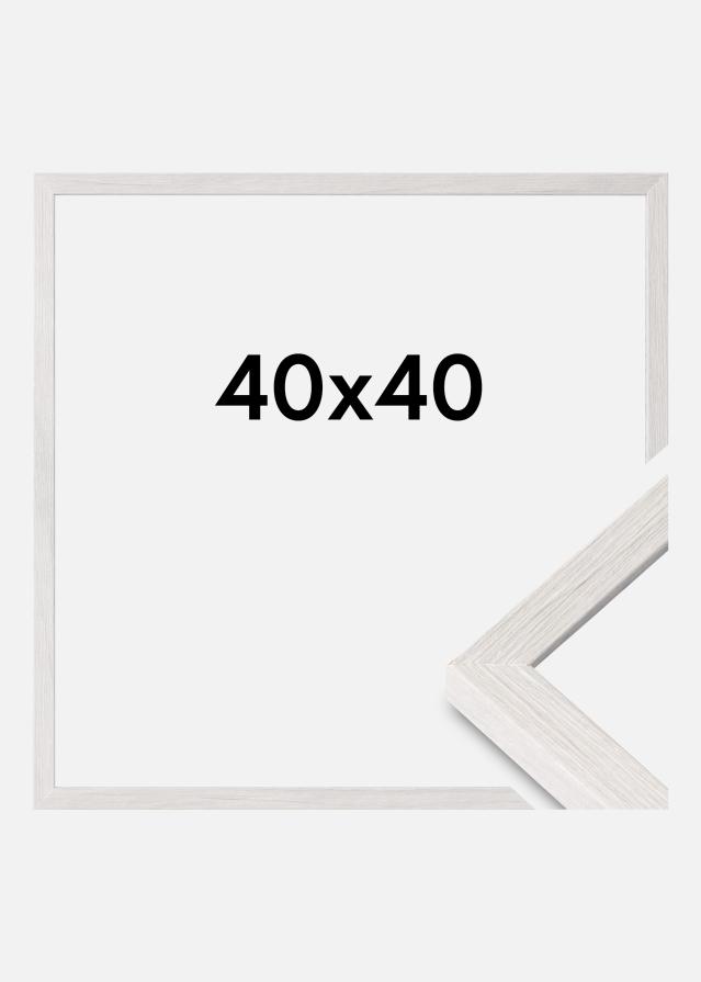 Ramme Ares Akrylglas White Oak 40x40 cm