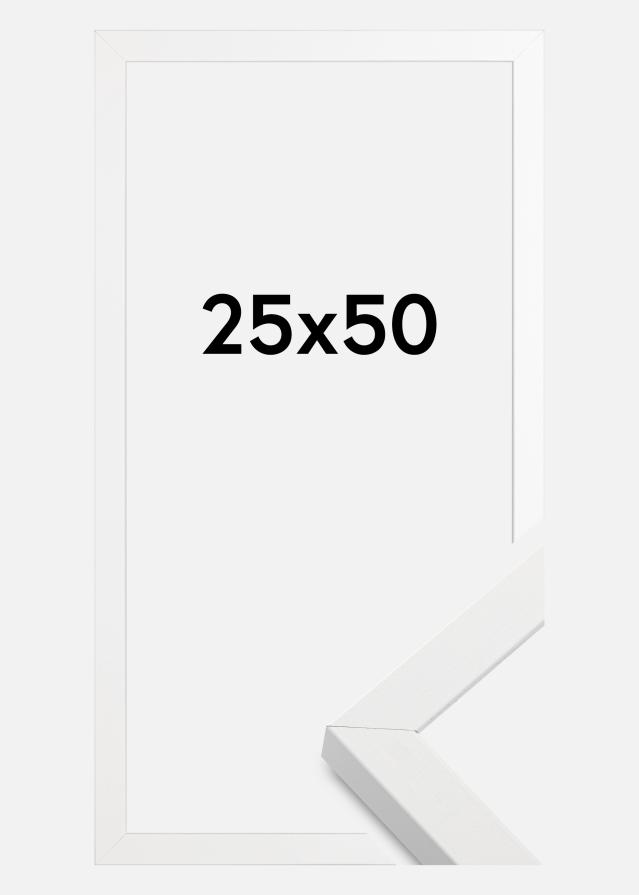 Ramme Amanda Box Hvid 25x50 cm