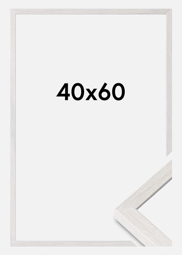 Ramme Ares Akrylglas White Oak 40x60 cm
