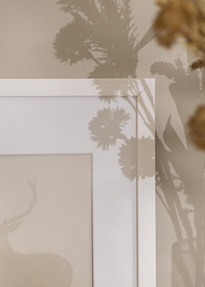 Ramme Stilren Akrylglas Hvid 30x40 cm