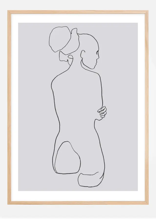 Female lines I Plakat