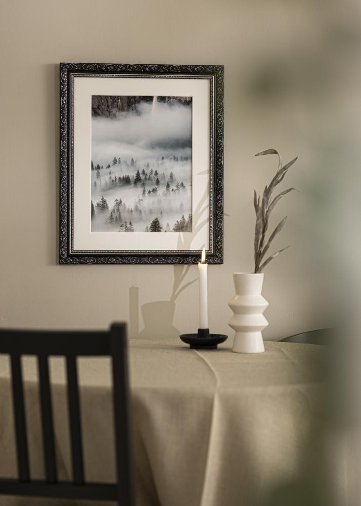 Ramme Barock Sort 20x30 cm