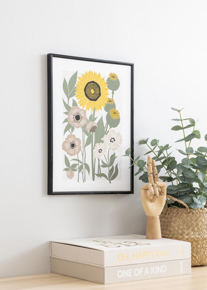 Ramme Hipster Sort 60x80 cm