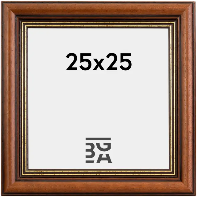 Ramme Old Retro Akrylglas 25x25 cm