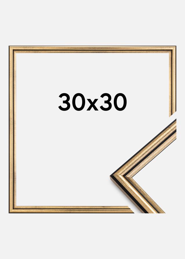 Ramme Horndal Akrylglas Guld 30x30 cm