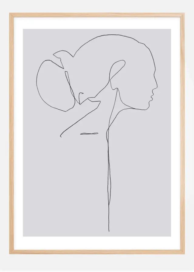 Female lines II Plakat
