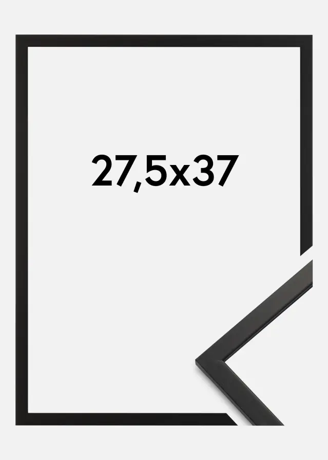 Ramme Edsbyn Sort 27,5x37 cm