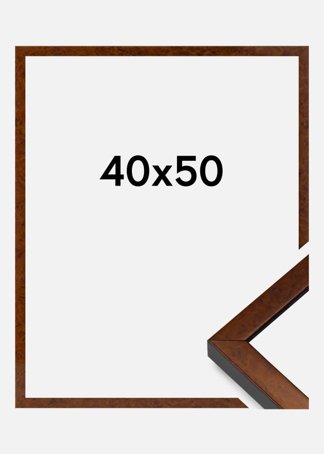 Ramme Ares Akrylglas Burr Walnut 40x50 cm