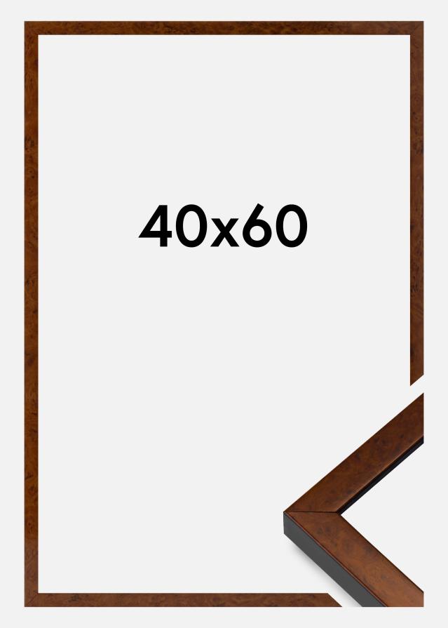 Ramme Ares Akrylglas Burr Walnut 40x60 cm