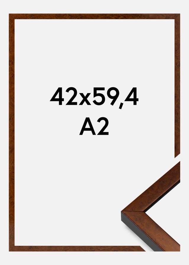 Ramme Ares Akrylglas Burr Walnut 42x59,4 cm (A2)