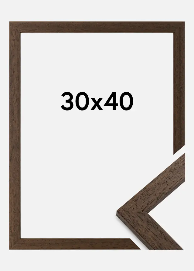 Ramme Brown Wood 30x40 cm