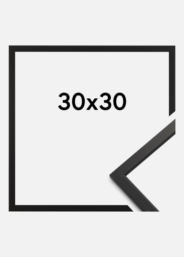 Ramme Edsbyn Sort 30x30 cm