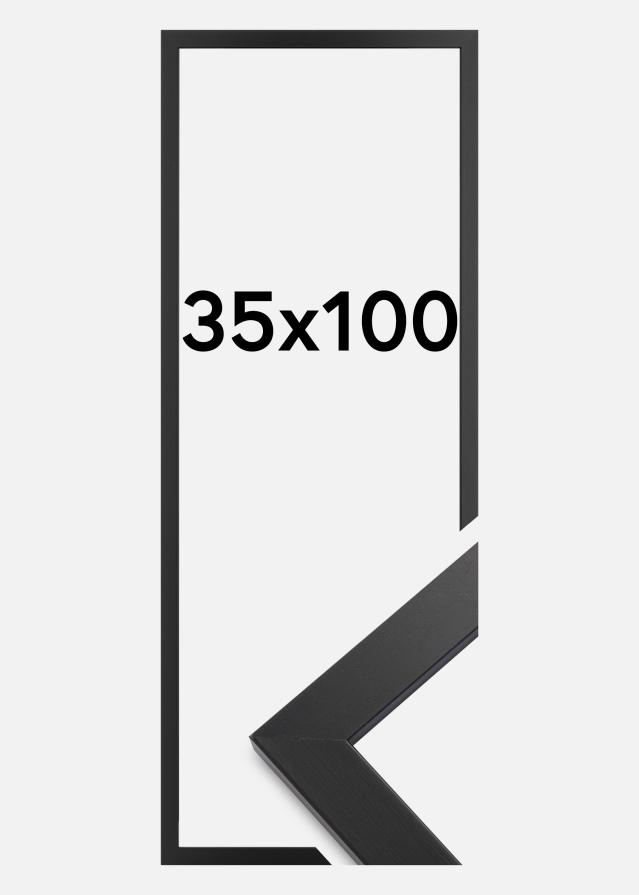 Ramme Black Wood 35x100 cm