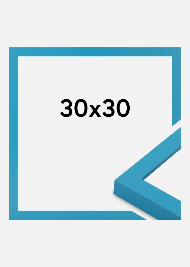 Ramme Selection Akrylglas Light Blue 30x30 cm