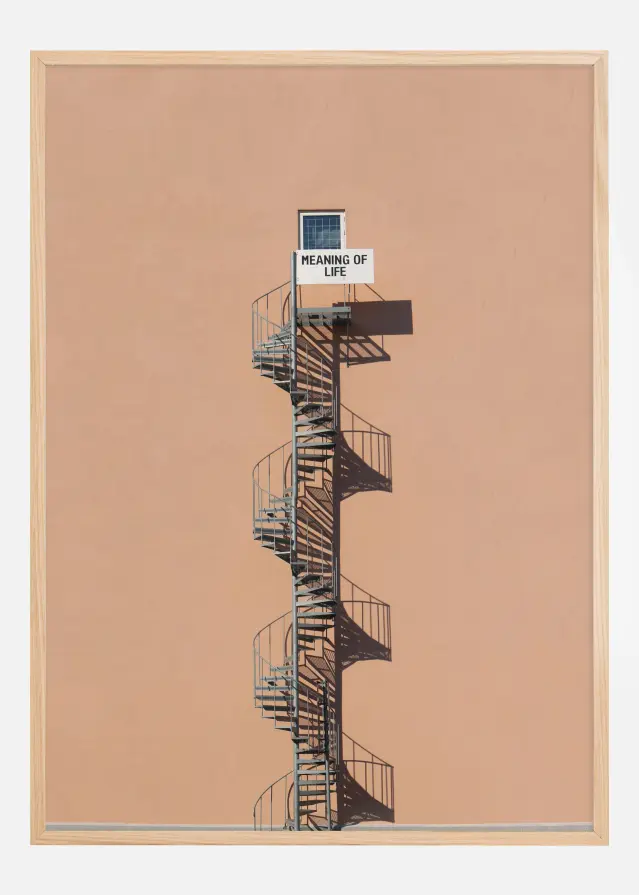 Meaning of life Plakat