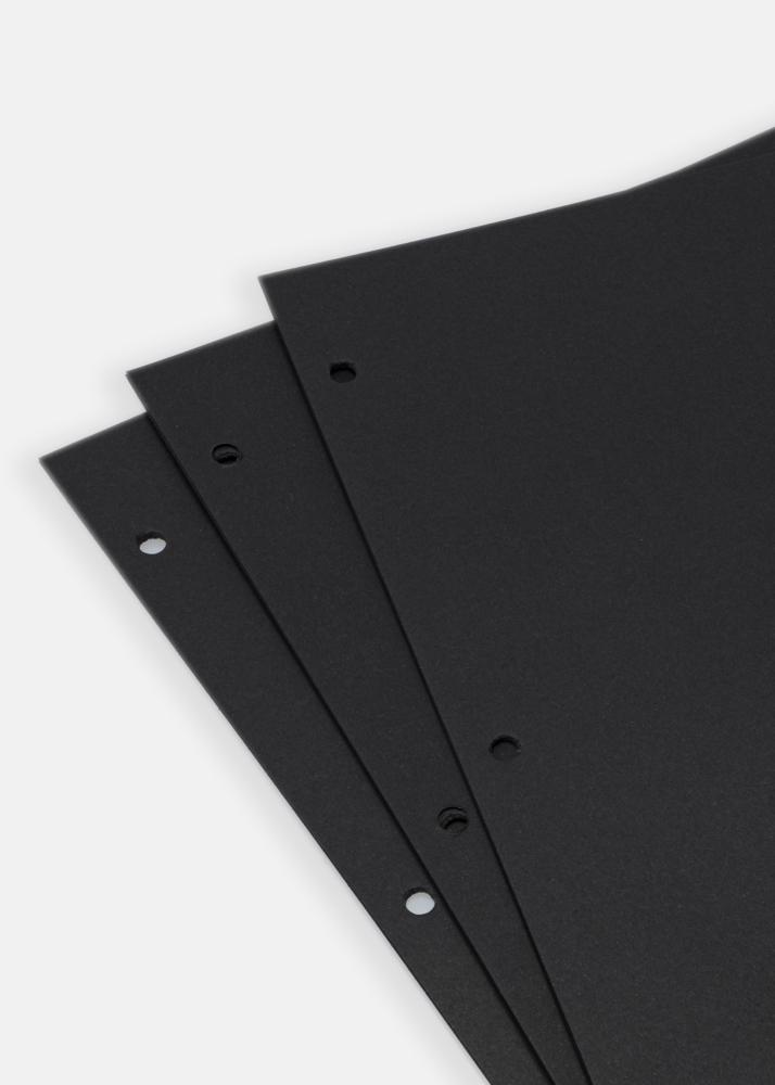 Albumark til KAILA Coffee Table Photo Album - 30 stk Sorte