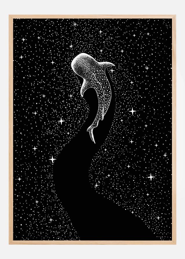 Star Eater Square (Black Version) Plakat