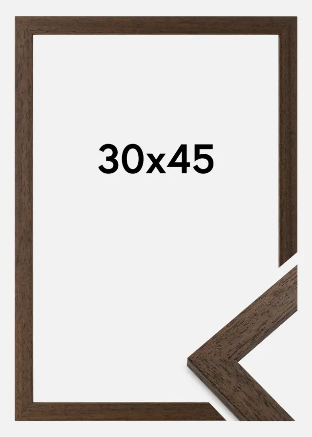 Ramme Brown Wood 30x45 cm