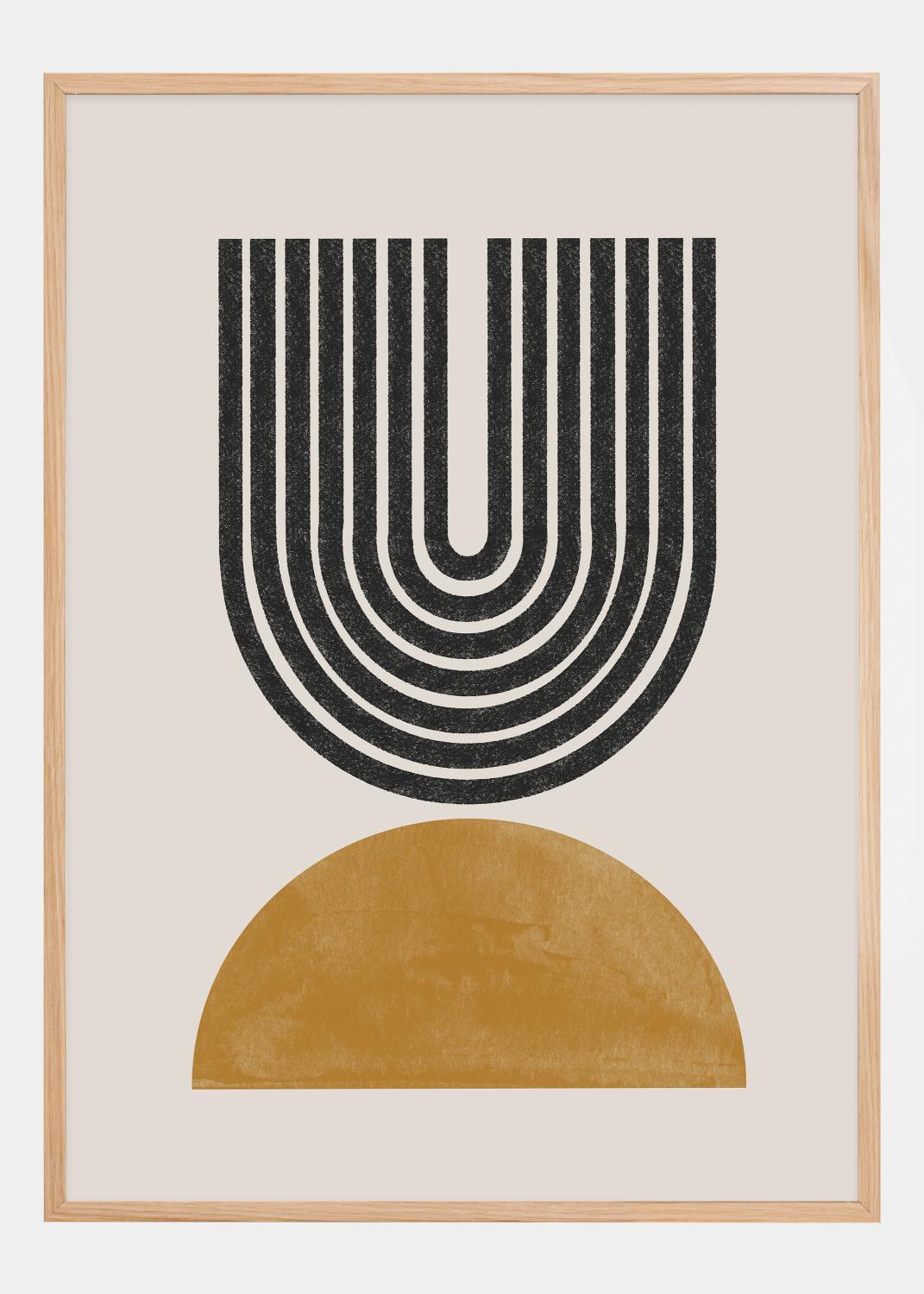 Product Image for Mid Century Modern No1 Plakat (21x29.7 cm (A4))