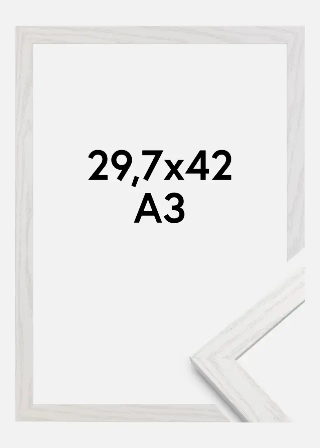 Ramme Stilren Akrylglas White Oak 29,7x42 cm (A3)