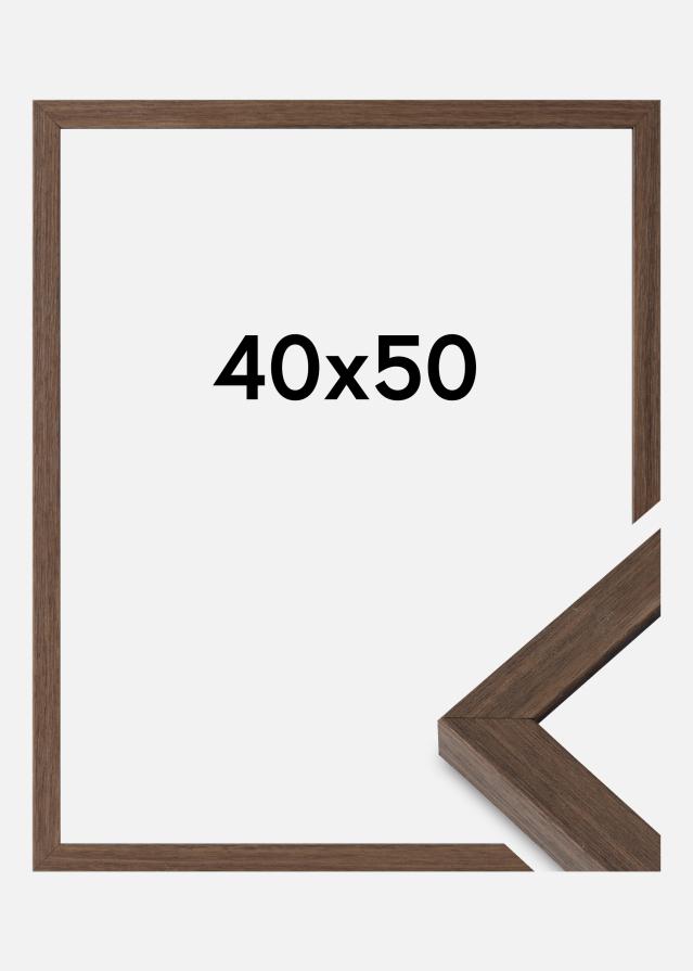 Ramme Hermes Akrylglas Valnød 40x50 cm